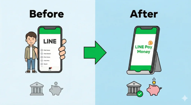 LINE Pay Money 正式上線！1300萬用戶一次搞懂轉換、差異與優惠